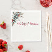 Woodland Christmas スタンダードランチョンナプキン (インサイチュ)