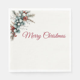 Woodland Christmas スタンダードランチョンナプキン