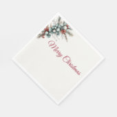 Woodland Christmas スタンダードランチョンナプキン (角)