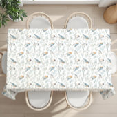Woodland Christmas Robin Birds – Kitchen Decor テーブルクロス