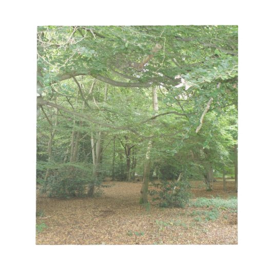 Woodland Clearingメモ帳 ノートパッド (正面)