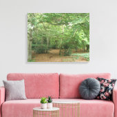 Woodland Clearing Canvas Print キャンバスプリント (インサイチュ (リビング))