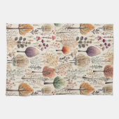 Woodland Cozy Cabin キッチンタオル (横)