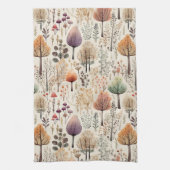 Woodland Cozy Cabin キッチンタオル (縦)