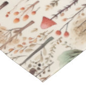 Woodland Cozy Cabin Family Dining テーブルクロス (アングル)