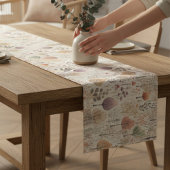 Woodland Cozy Cabin Family Dining ミディアムテーブルランナー