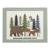 Woodland Creature Facts Calendar カレンダー (カバー)