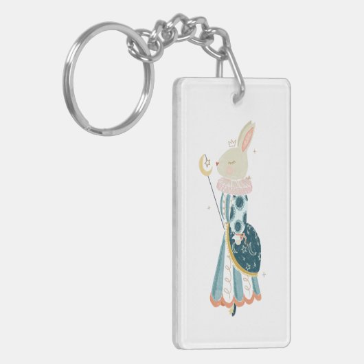Woodland Creature- Keychain (BUNNY) キーホルダー (正面左)