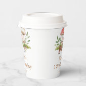 Woodland Deer Birthday Party 紙コップ (左)