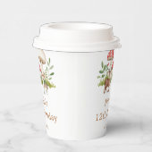 Woodland Deer Birthday Party 紙コップ (右)