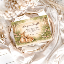 Woodland Deer Diapper Raffle