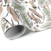 Woodland Deer Forest ラッピングペーパー (ロールコーナー)