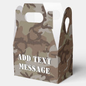 Woodland Desert Military Camouflage フェイバーボックス (オープン)