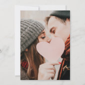 Woodland Eucalyptus Greenery結婚の写真 招待状 (裏面)