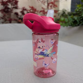 Woodland Fairy Frog & Water Lily Kids Name ウォーターボトル