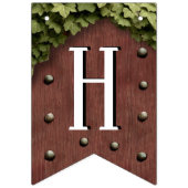 Woodland Fairy Mushroom Polka Dot Happy Birthday バンティングフラッグ (第2の旗)