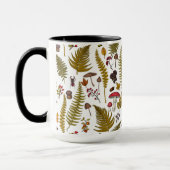 Woodland flora and fauna 2 マグカップ (左)