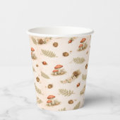 Woodland Forest Animal Baby Shower 紙コップ (裏面)