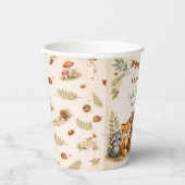 Woodland Forest Animal Baby Shower 紙コップ (右)