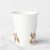 Woodland Forest Animals Baby Shower 紙コップ (右)
