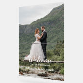 Woodland Forest Welcome Wedding  アクリルサイン (傾斜)