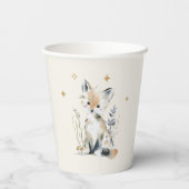 Woodland Fox Baby Shower  紙コップ (裏面)