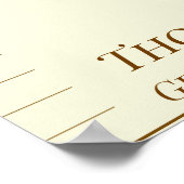 Woodland Fox Growth Chart for Kids ポスター (角)