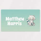 Woodland Friends:子供服ラベルセット ラベル (デザイン1)