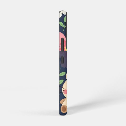 Woodland Friends Parade | Cute Animal Pattern Samsung Galaxyケース (右側面)