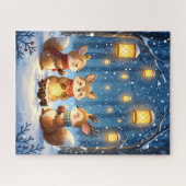 Woodland Friends Winter Gathering ジグソーパズル (横)