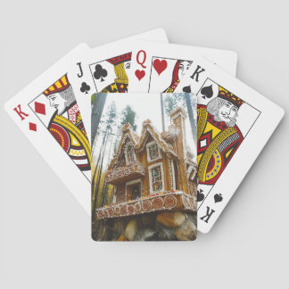 Woodland Gingerbread Mansion Playing Cards トランプ