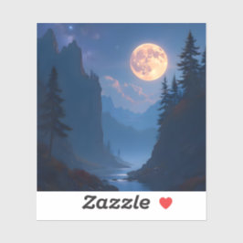 Woodland Glow - Square Vinyl シール