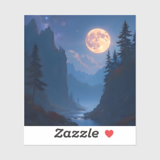 Woodland Glow - Square Vinyl シール (シート)