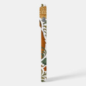 Woodland Grace Fox Motif in Bloom iPhoneケース (左側面)