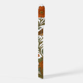 Woodland Grace Fox Motif in Bloom iPhoneケース (右側面)