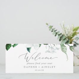 Woodland Greeneryのぶら下がったシーティンググラフヘッダー