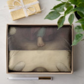 Woodland Halo Angel Soft Pastel Vintage Decoupage 薄葉紙 (ギフト)