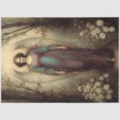 Woodland Halo Angel Soft Pastel Vintage Decoupage 薄葉紙 (正面)