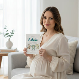 Woodland Hedgehog Baby Clothes A Boy To Adore 招待状