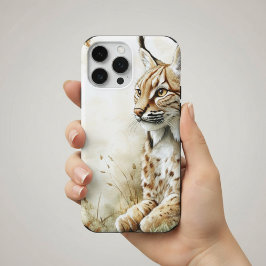Woodland Lynx Wildlife Nature iPhone 16 Pro Maxケース