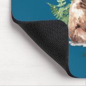 Woodland Mama Bear Baby Shower _1  マウスパッド (コーナー)