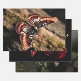 Woodland Moth ラッピングペーパーシート