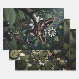 Woodland Moth ラッピングペーパーシート