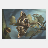  Woodland Moth ラッピングペーパーシート (正面3)