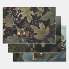 Woodland Moth ラッピングペーパーシート