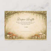 Woodland Mushroom Arch Diapper Raffle エンクロージャーカード (正面)