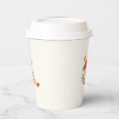 Woodland Mushroom Fall Baby Shower Paper Cups 紙コップ (左)