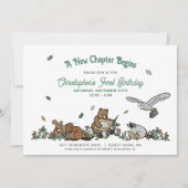 Woodland New Chapterがブックファースト誕生日 招待状 (正面)