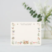 Woodland Nursery Stationery Note Card 案内状 (スタンド正面)