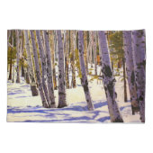 Woodland of Aspen Trees 枕カバー (裏面)